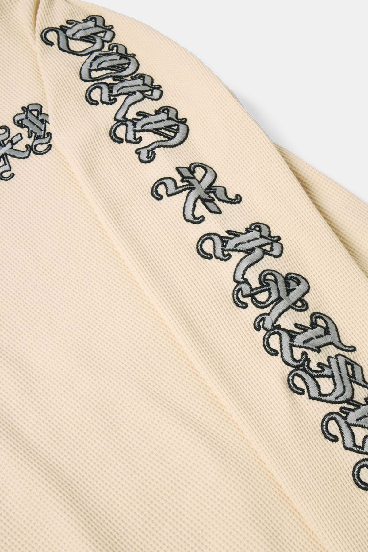 Gothic Embroidered Waffle Thermal