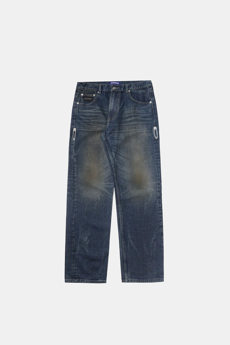 Grit Dirty Wash Denim Pants