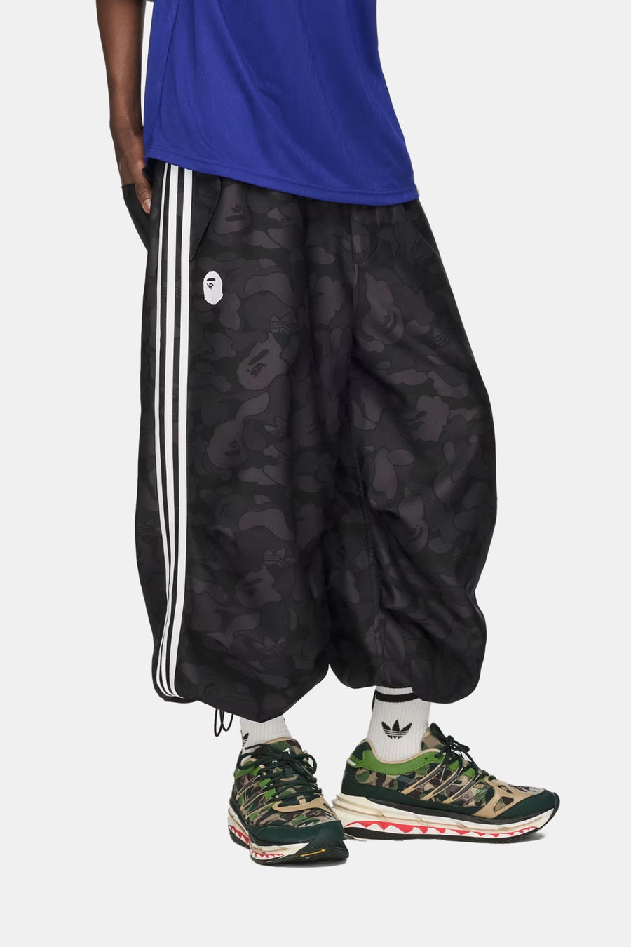 ぶ*る様  BAPEコラボ　ジャガードパンツ Jacquard Bape Joggers – SHOPATKINGS