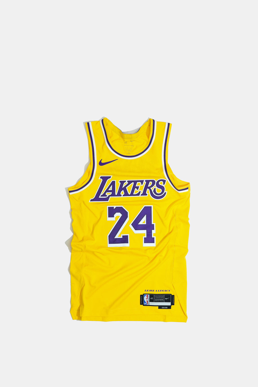 Kobe Bryant 24 Los Angeles Lakers Icon Edition NBA Authentic