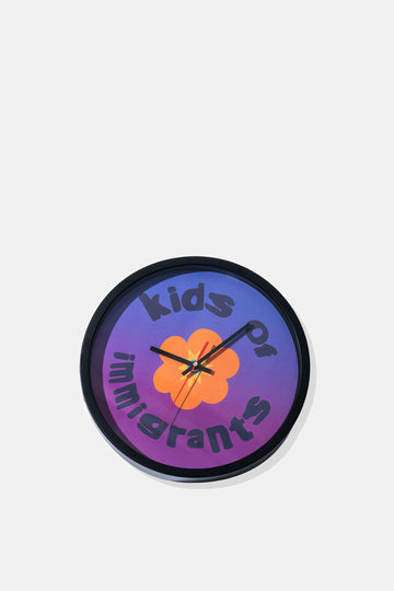 Kids of Immigrants Wall Clock