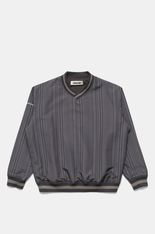 Lined V-Neck Pullover