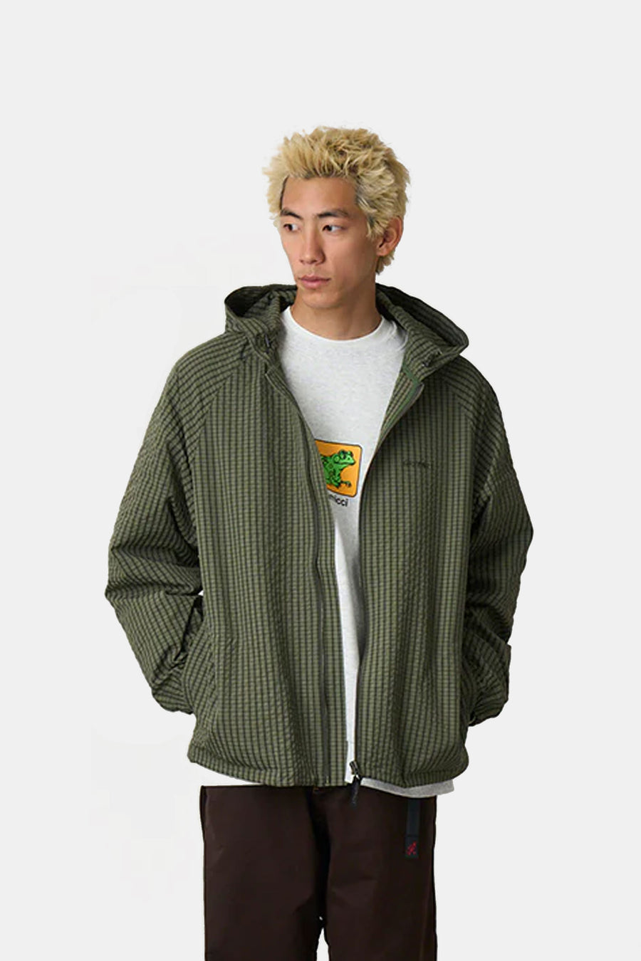 Northside Plaid Hooded Jacket
