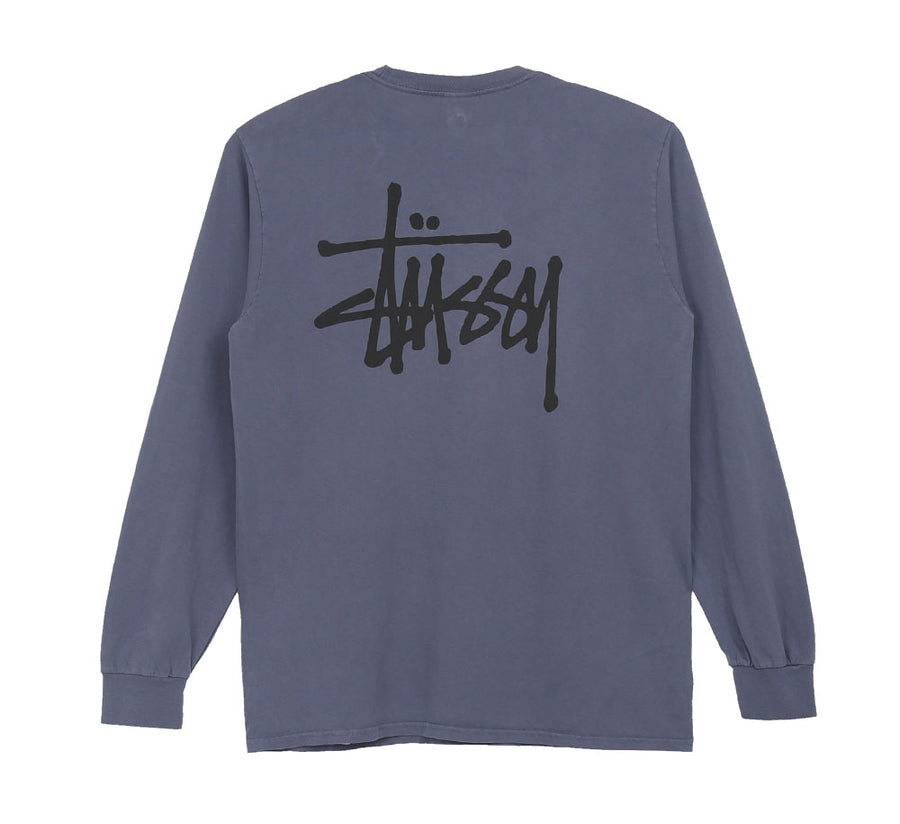 Basic Stussy Pig. Dyed L/S Tee