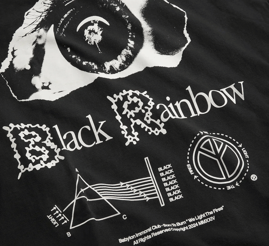 Black Rainbow L/S T-shirt