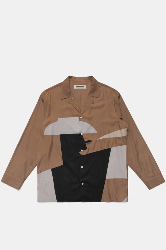 Shingo Long Sleeve Open Collar Shirt