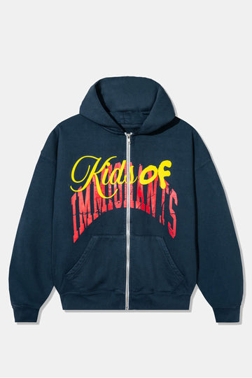 Koi Stacked Up Zip Hoodie