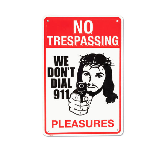 Trespass Tin Sign