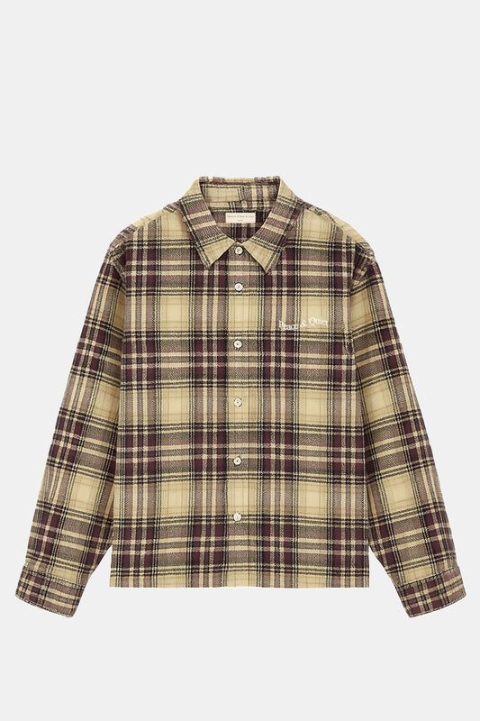 Wordmark Button Up