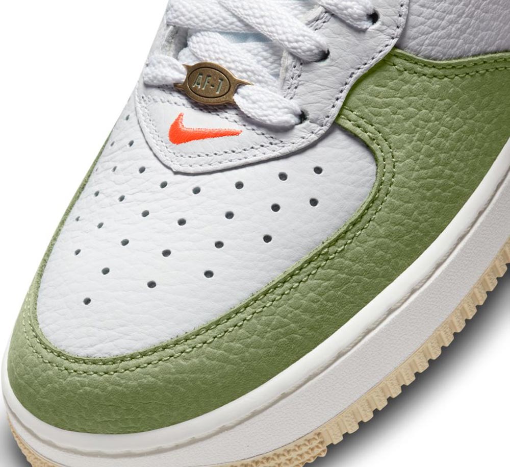 nike air force 1 white olive