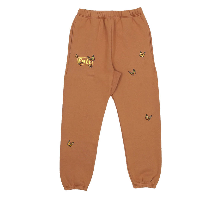 BUTTERFLY EMBROIDERED SWEATPANT