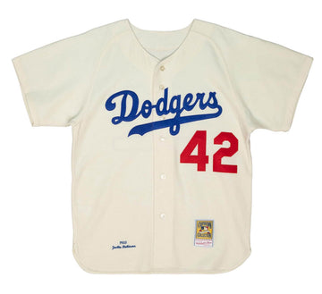 AUTHENTIC JERSEY BROOKLYN DODGERS HOME 1955 JACKIE ROBINSON
