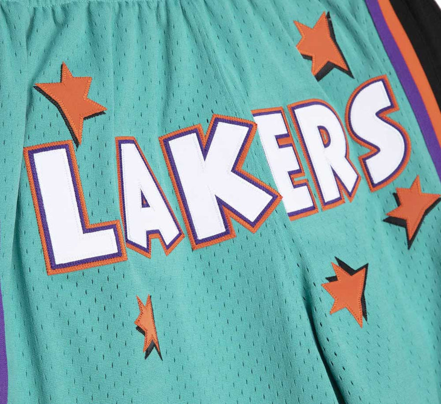 JUST DON ROOKIE SHORTS LOS ANGELES LAKERS - ALL STAR 1995-96