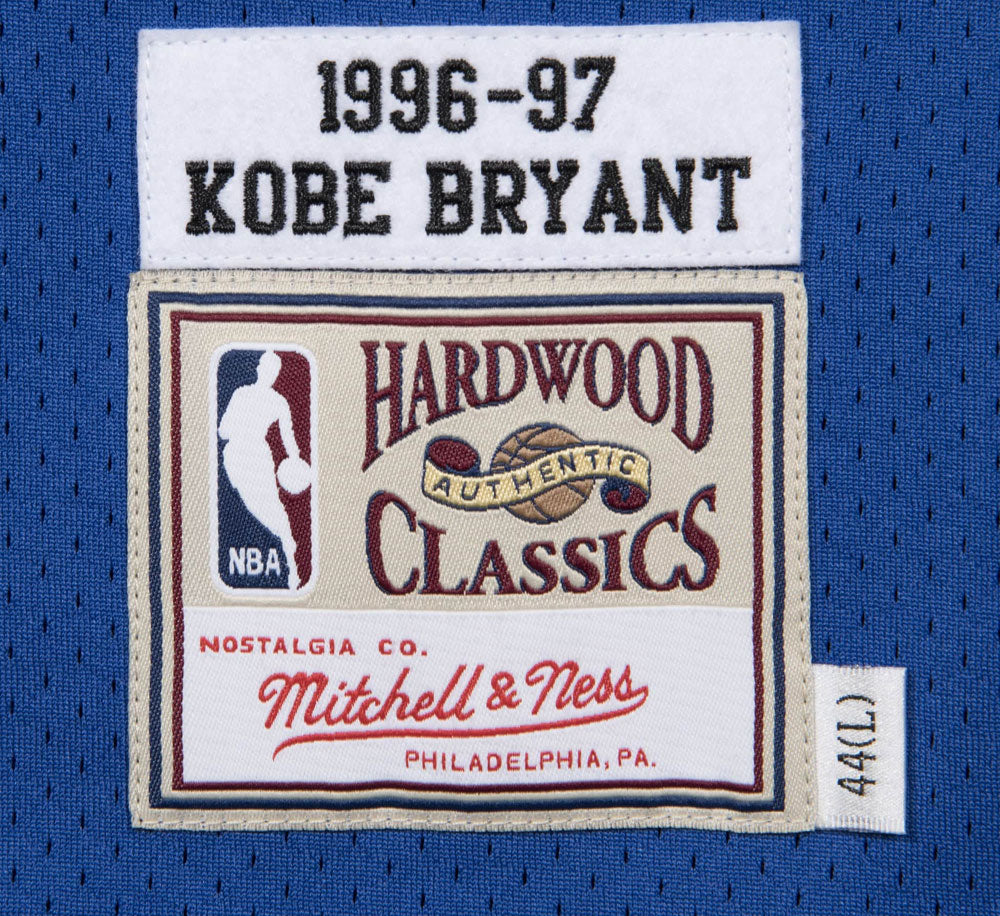 96 KOBE BRYANT ALTERNATE LAKERS NBA AUTHENTIC JERSEY