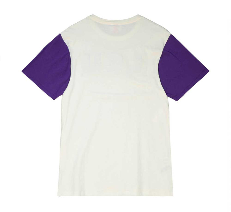 NBA LAKERS COLOR BLOCKED S/S TEE