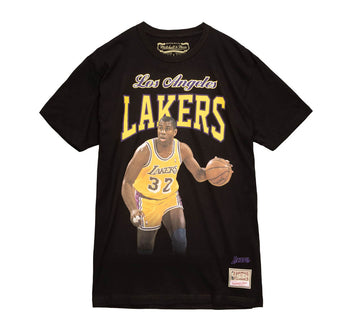 COURTSIDE TEE LOS ANGELES LAKERS MAGIC JOHNSON
