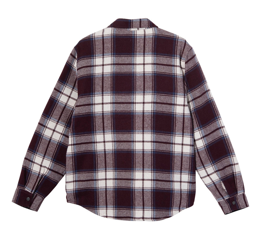MAX PLAID QUILTED SHIRT