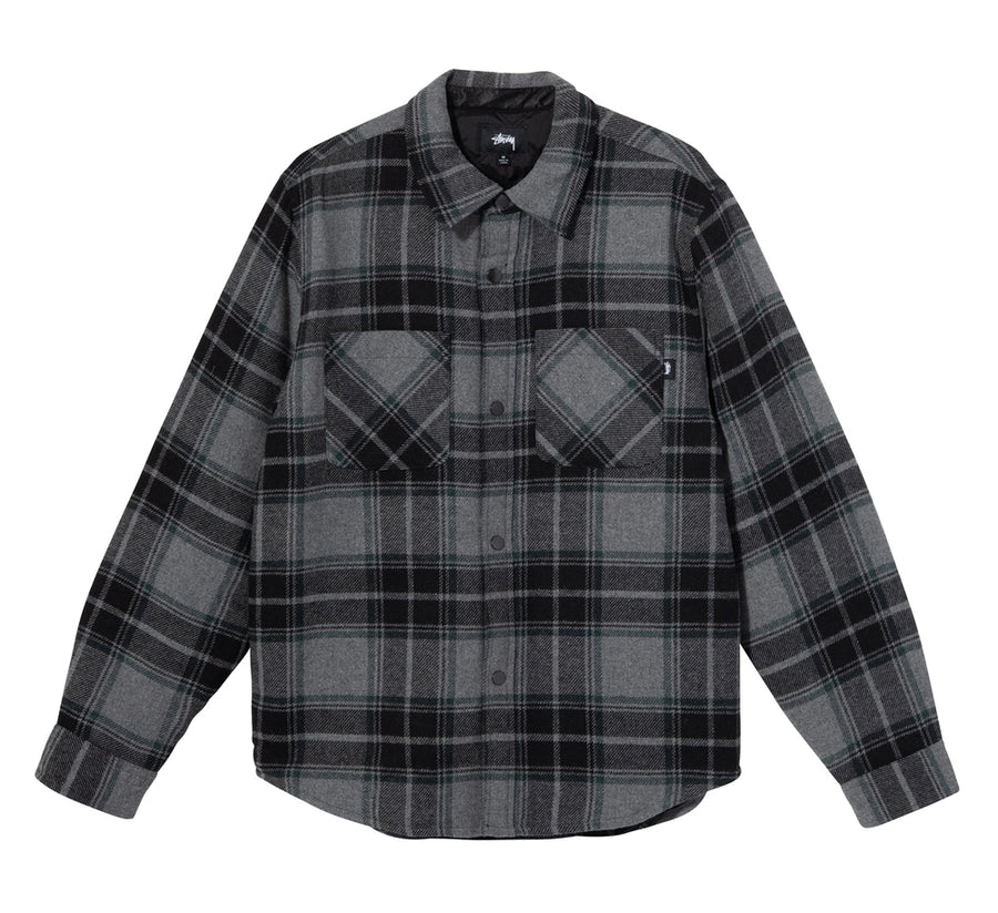MAX PLAID QUILTED SHIRT