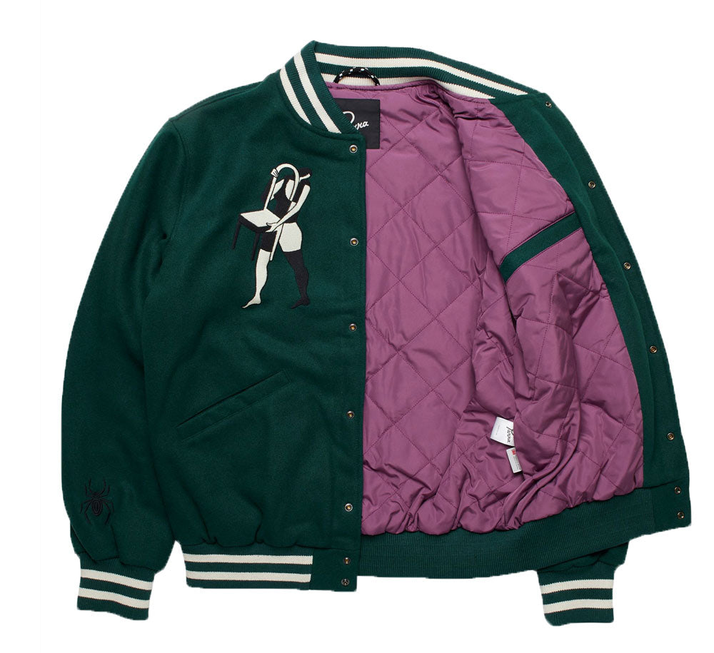 CLOUDY STAR VARSITY JACKET
