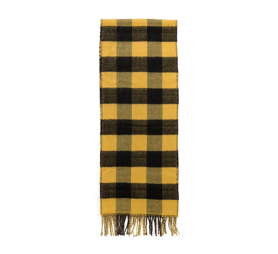 DOUBLE FACED WOOL SCARF