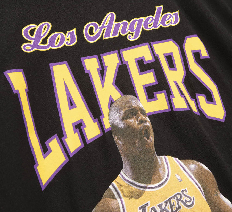 COURTSIDE TEE LOS ANGELES LAKERS SHAQUILLE O'NEAL