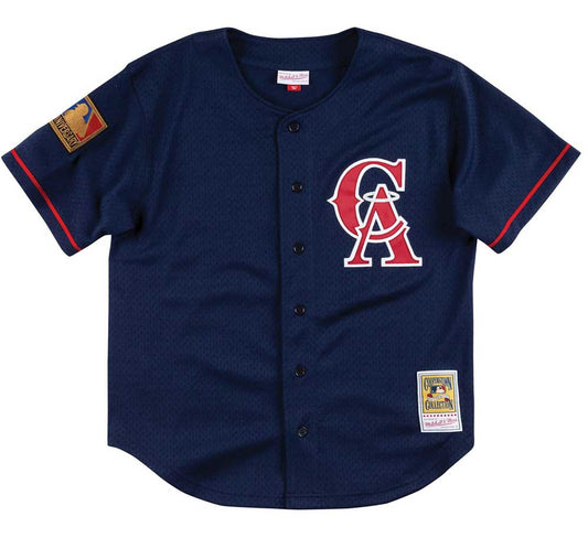 AUTHENTIC BO JACKSON CALIFORNIA ANGELS 1994 BUTTON FRONT JERSEY