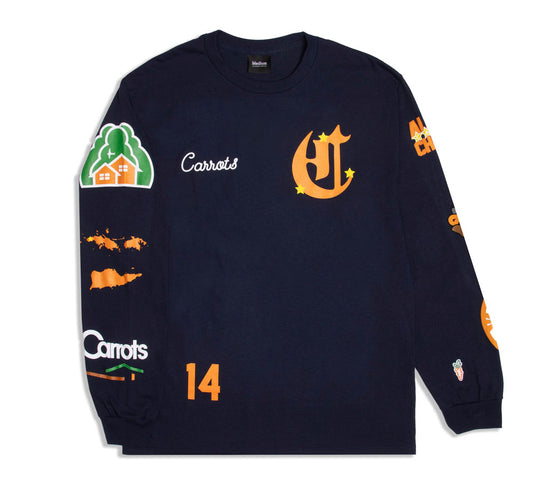 VARSITY LONG SLEEVE T-SHIRT