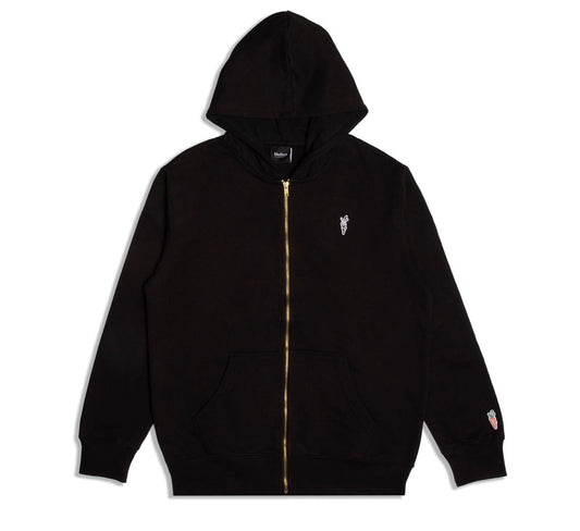 WORDMARK ZIP HOODIE