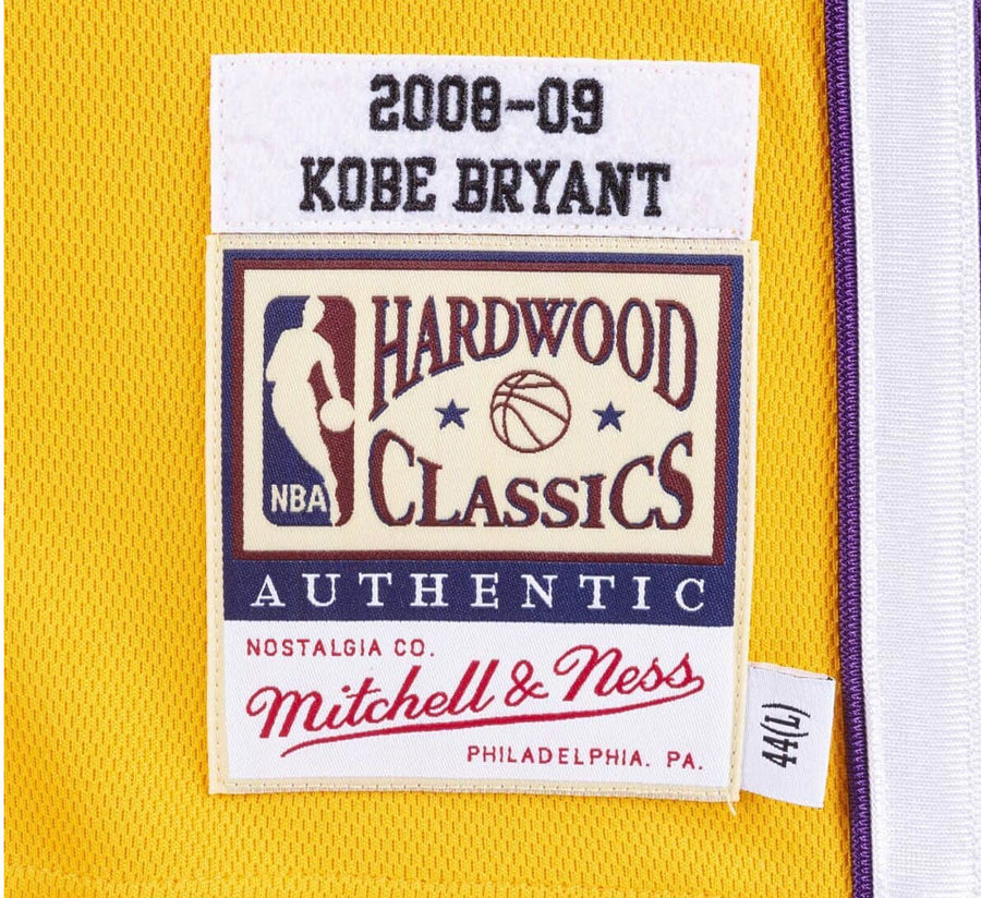 Men's Los Angeles Lakers Kobe Bryant Mitchell & Ness White Hardwood  Classics 2009 NBA All-Star Game Authentic Jersey