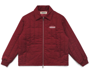 OVAL LOGO QUILTED MECHANICS JACKET