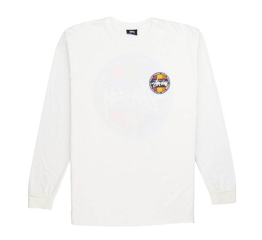 SURF DOT PIGMENT DYED L/S TEE