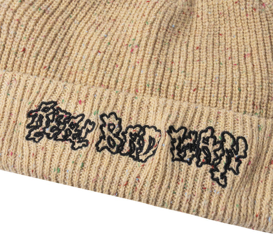 WILD RECORD KNIT BEANIE