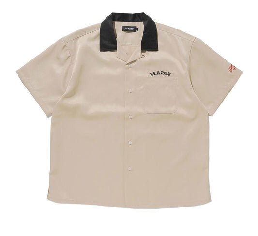 TWO FACE OPEN COLLAR SHIRT